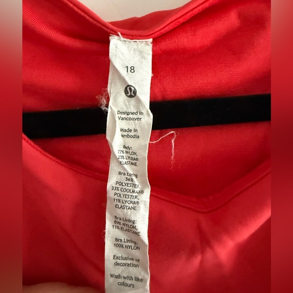 lululemon Invigorate Training Tank Top - Picture 3 of 3